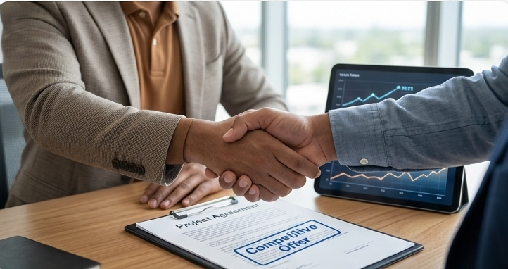 Competitive offers from qualified pros